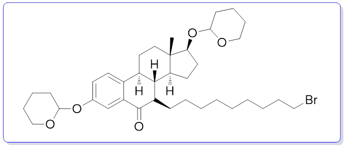 Fulvestrant THP Bromo Impurity